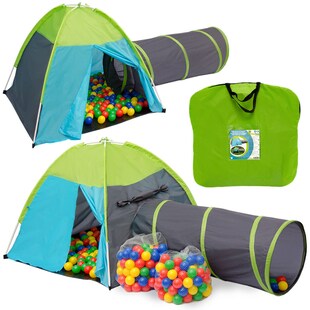 Spielset Kinderspielzelt Nala inkl. 200 Bällebadbällen | Spielzelt Spielhaus für Jungen und Mädchen 