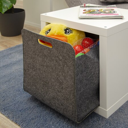 2er Set Filz Aufbewahrungsbox 33x33x33 - Kompatibel mit IKEA Kallax - Regal  Box bei Marktkauf online bestellen
