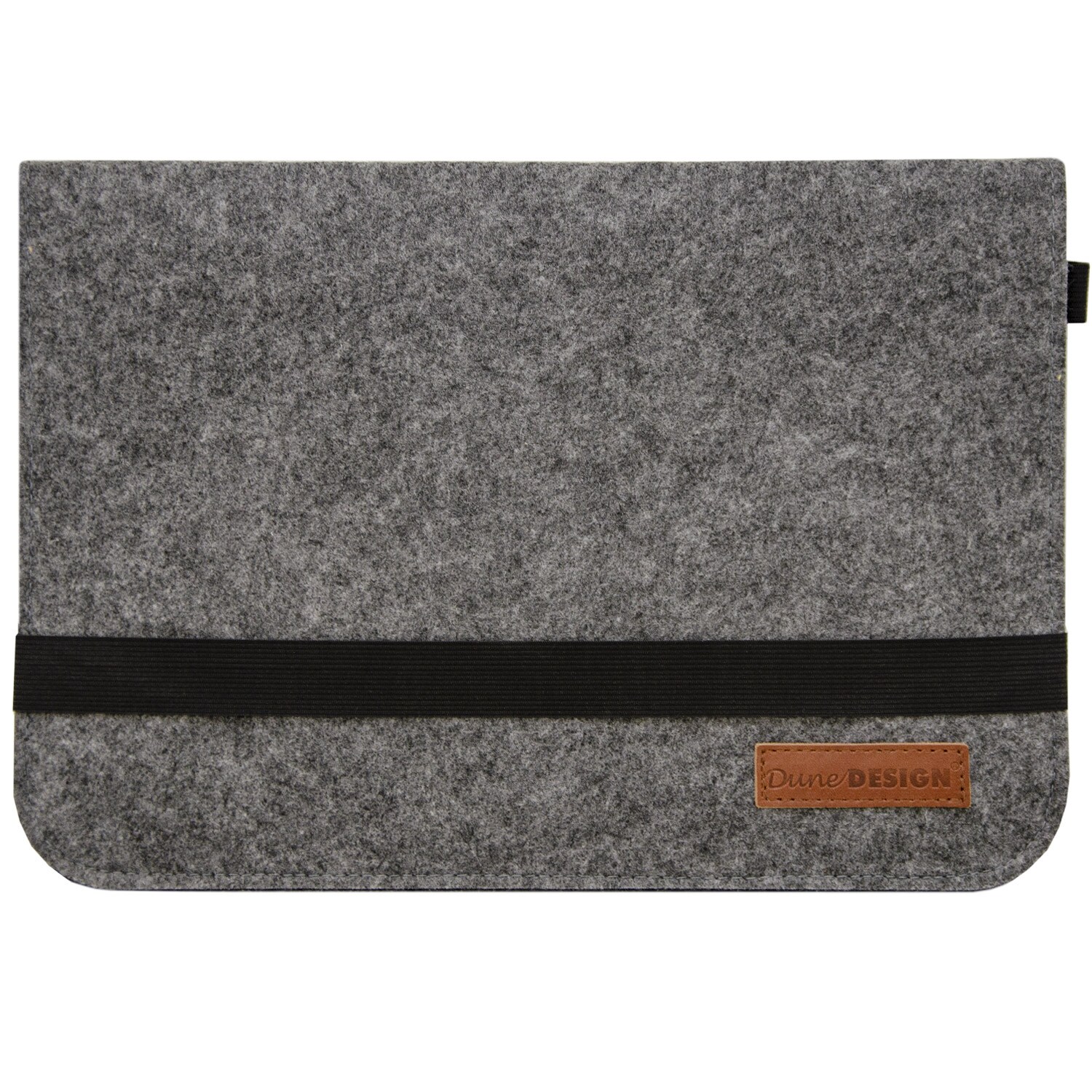 Filz Laptop-Tasche 35x24 cm Tablet Hülle MacBook Pro Air iPad Surface  Grau - Main Image