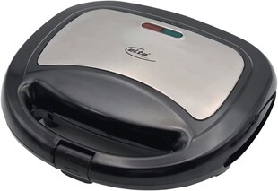 Elta Edelstahl Sandwichtoaster Sandwichmaker Sandwich Toaster Maker Grill 750 W 
