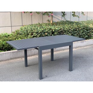 Alu Gartentisch 180x90cm Terrassentisch Balkontisch Esstisch Gartenmöbel Tisch 