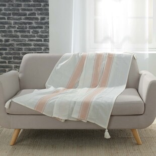 Baumwolle Wohndecke 125x150 Tagesdecke Kuscheldecke Sofa Couch Decke Überwurf 