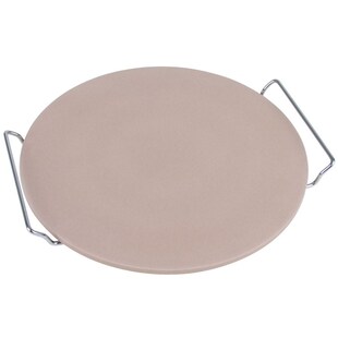 Pizzastein 33cm rund Pizza Stein für Steinofenpizza Steinplatte Naturstein 