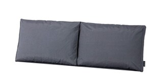 Rückenkissen 2er Set 60x40cm grau 