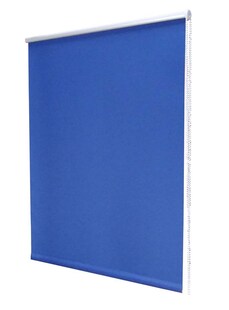 Verdunkelungsrollo Klemmfix ohne Bohren 40x160cm blau 