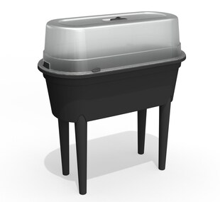 Hochbeet + Deckel 77cm Gewächshaus 