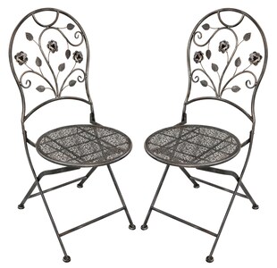 1er Set Klappstuhl Pinatubo Metall Stuhl Sessel Gartenstuhl Garten Outdoor Möbel 