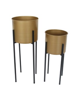 2er Set Pflanzständer Dempo Blumenständer Dekoration Blumentopf Blumen Übertopf 