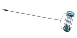 Rasenlüfter Walze Gartenwalze Garten Lüfter Rasenbelüfter Stacheltrommel 