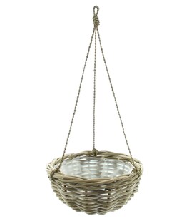 Pflanzampel Koboo Grey Blumenkasten Schale Pflanzkorb Pflanzschale Blumentopf 