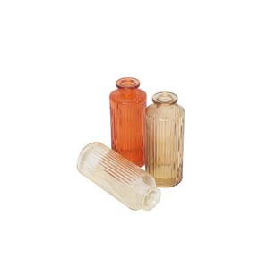 Dekovase Panama 3er Set Vase Dekoration Deko Tischdeko Blumenvase Geschenk 