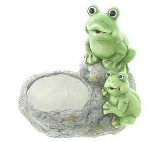Pflanzer Froschpaar Blumenkasten Schale Pflanzkorb Pflanzschale Blumentopf 