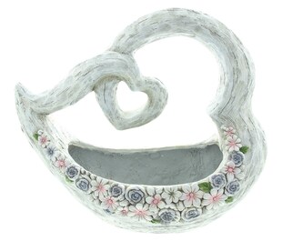 Pflanzer Blütenherz Blumenkasten Schale Pflanzkorb Pflanzschale Blumentopf 