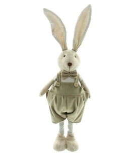 Hase Latzhose Ostern Osterfigur Figur Osterdeko Frühling Deko Dekoration 