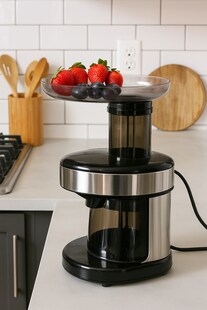 Entsafteraufsatz Einfülltrichter Einfülltablett für Entsafter 