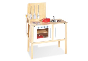 Pinolino Kombi Küche Jette Spielküche Küchenspielzeug + Zubehör Holzküche 