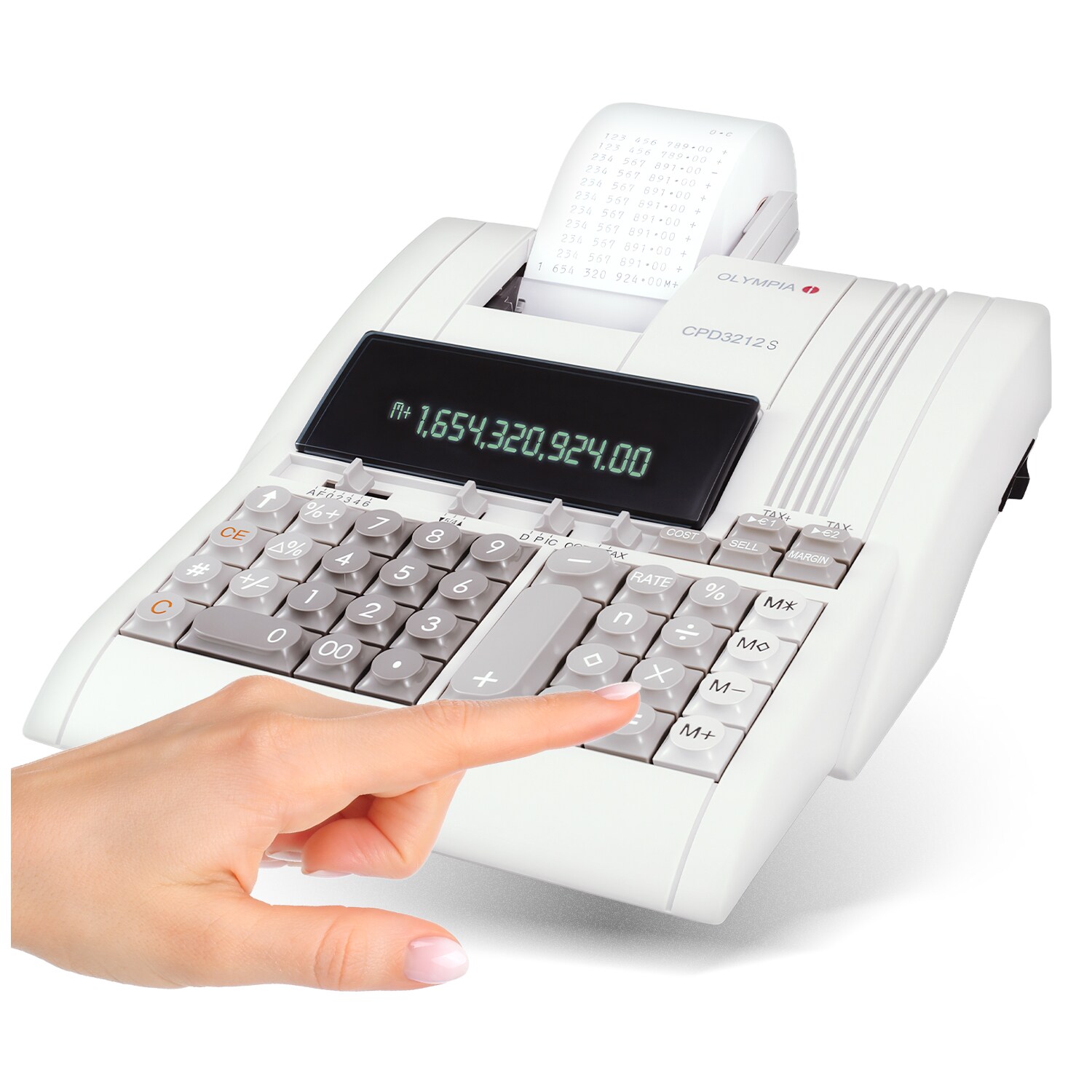 OLYMPIA CPD 3212 S Tischrechner mit seriellem Druckwerk
