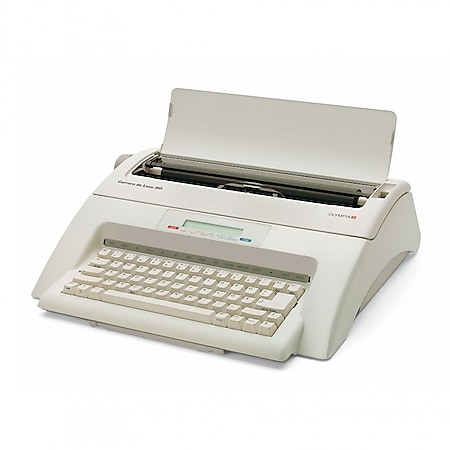 OLYMPIA Carrera de luxe MD Schreibmaschine mit Display 