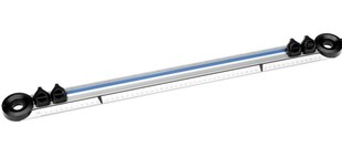 GENIE QuickCut Profi Schneidelineal aus Aluminium, DIN A4 