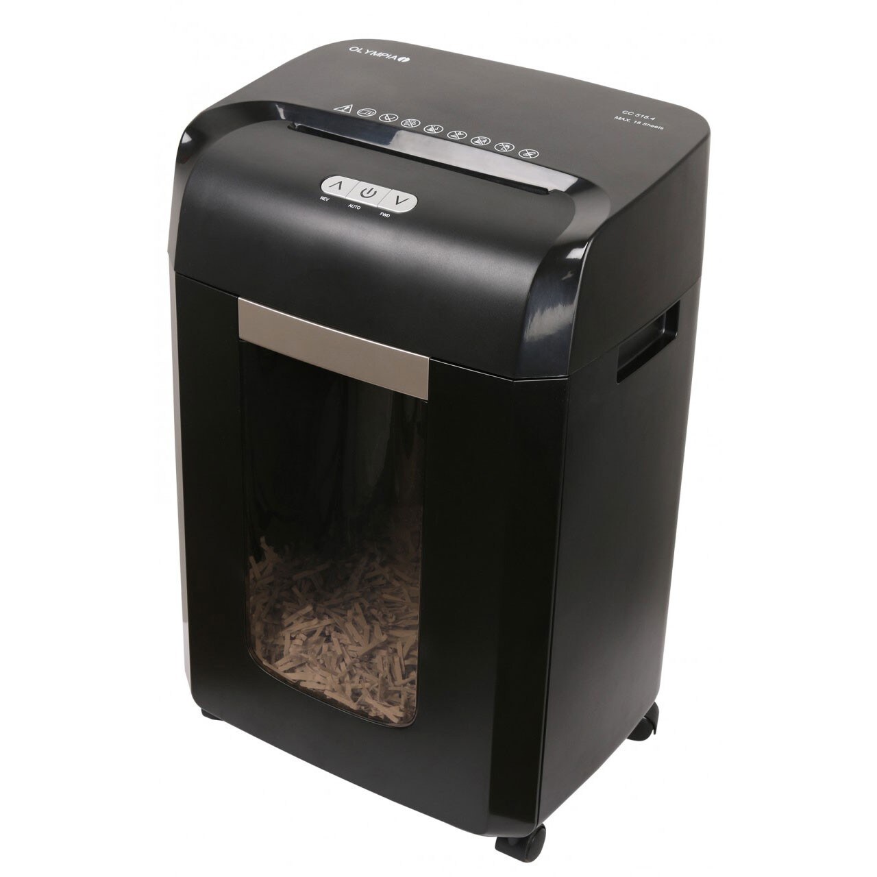 OLYMPIA CC 518.4 professioneller Aktenvernichter, Partikelschnitt, bis 18 Blatt 