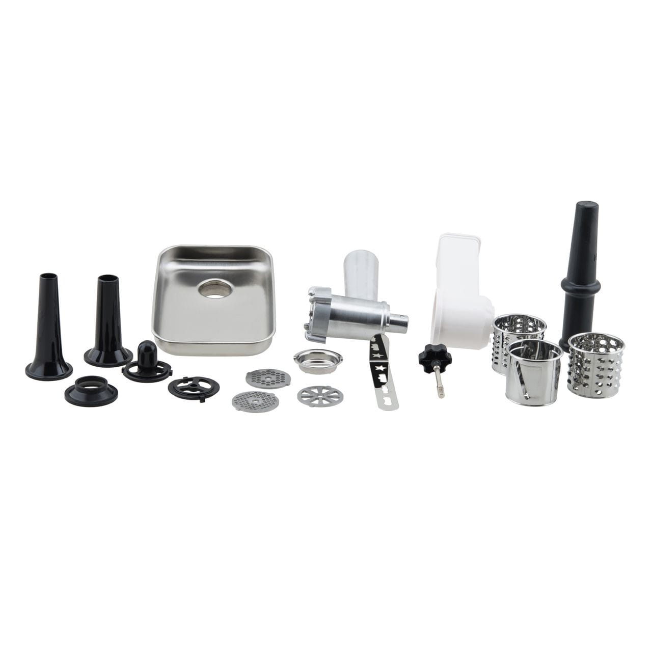 HKoenig AC6 Zubeh&ouml;r f&uuml;r KM60s K&uuml;chenmaschine, 18-teilig 