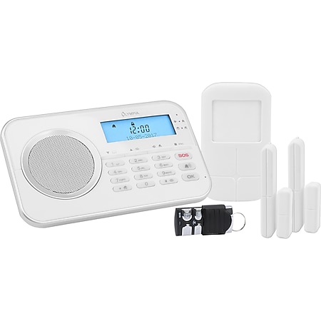 OLYMPIA Protect 9868 GSM Haus Alarmanlage Funk Alarmsystem mit App 