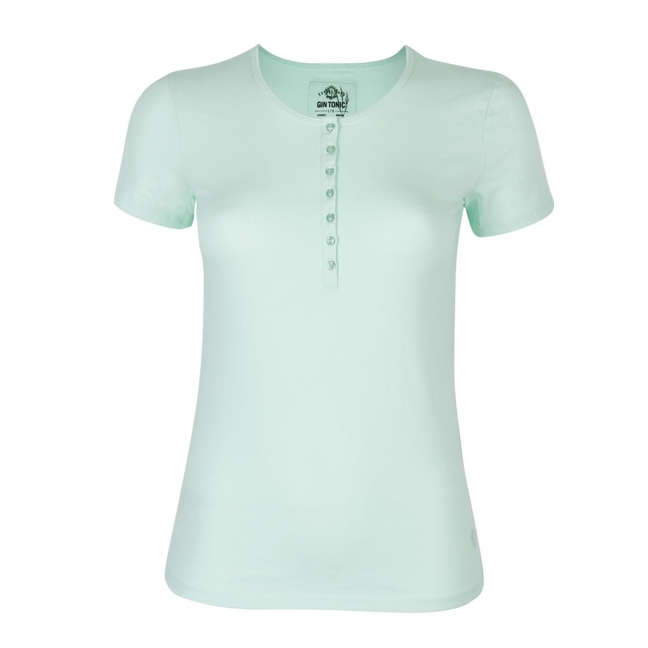 GIN TONIC Damen Basic T-Shirt 