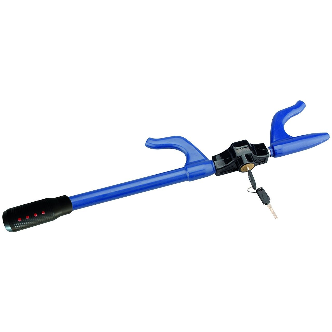 OLYMPIA LKL 107 Lenkradkralle mit LED Diebstahlsicherung Lenkradsperre