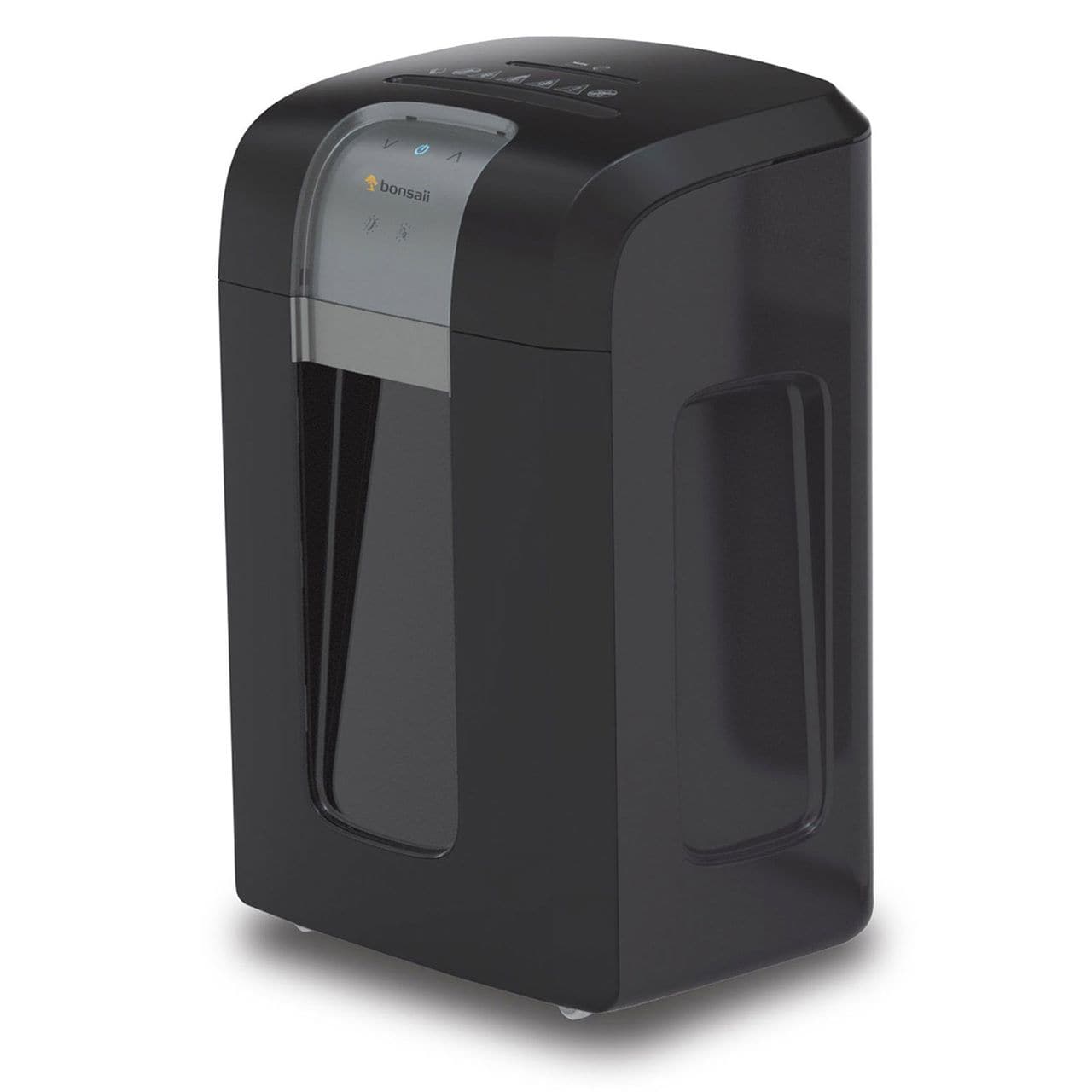 Bonsaii 3S16 Aktenvernichter, bis zu 12 Blatt Papier, Partikelschnitt (Sicherheitsstufe P-4) 