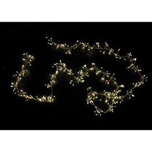 LEX 400er LED Tropfen-Lichterkette, Warmweiß, für innen 