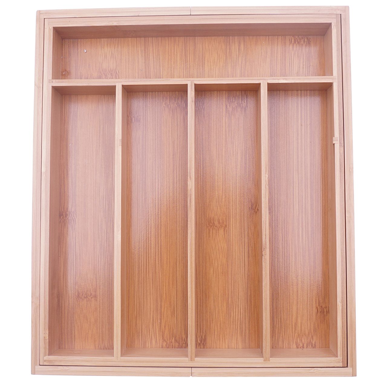 SSW Besteckkasten aus Bambus ausziehbar 29 - 40 cm 