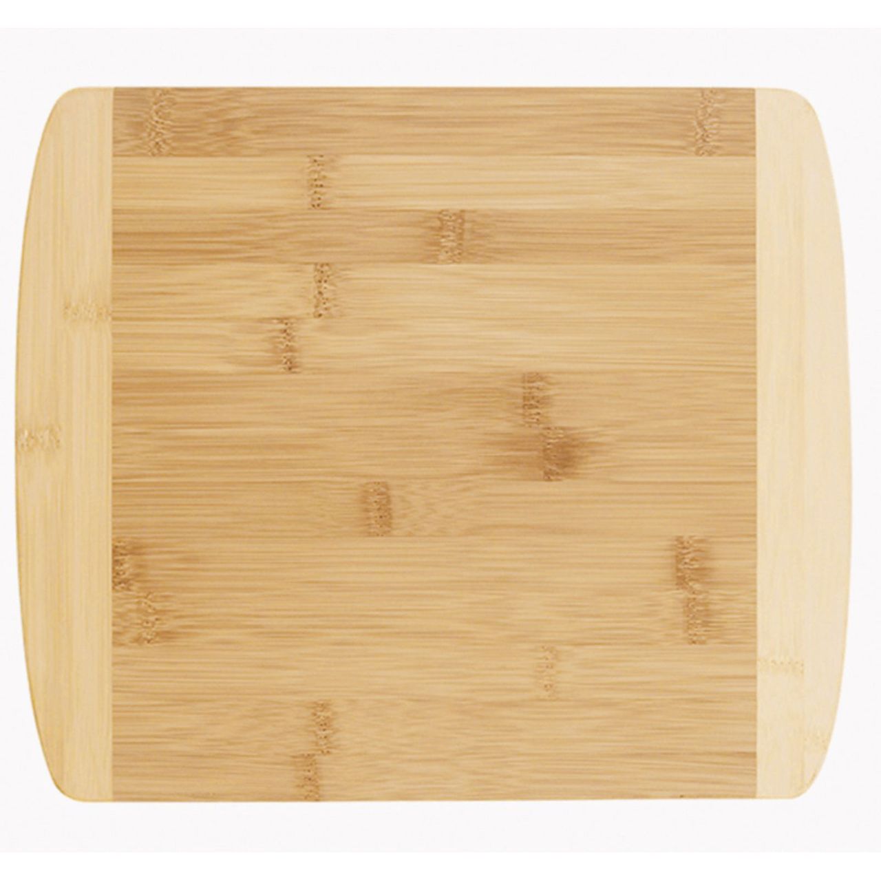 SSW Schneidebrett aus Bambus zweifarbig 34 x 29 x 1,4 cm 