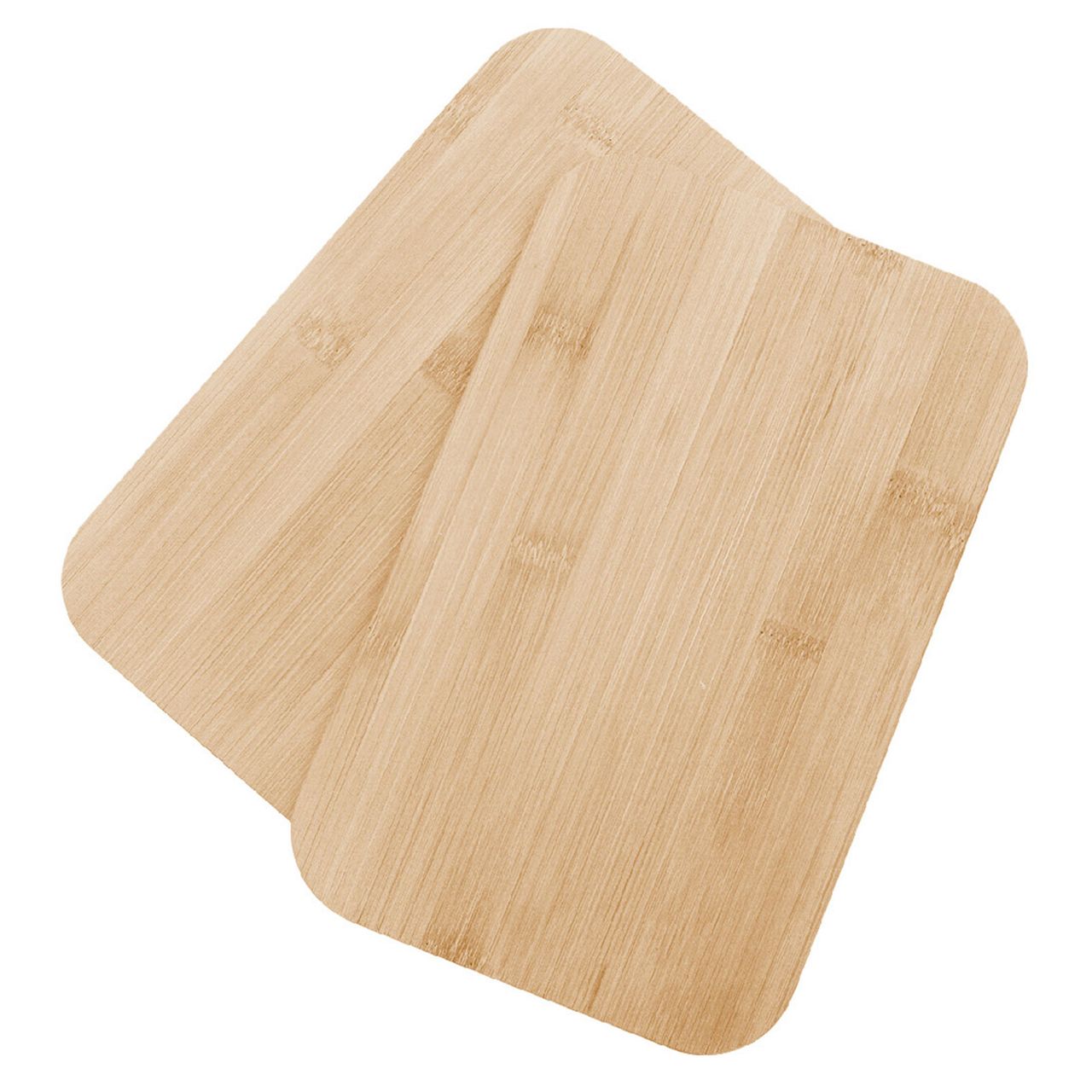SSW Fr&uuml;hst&uuml;cksbretter Set aus Bambus  2-teilig, je 22x14x0,8cm 