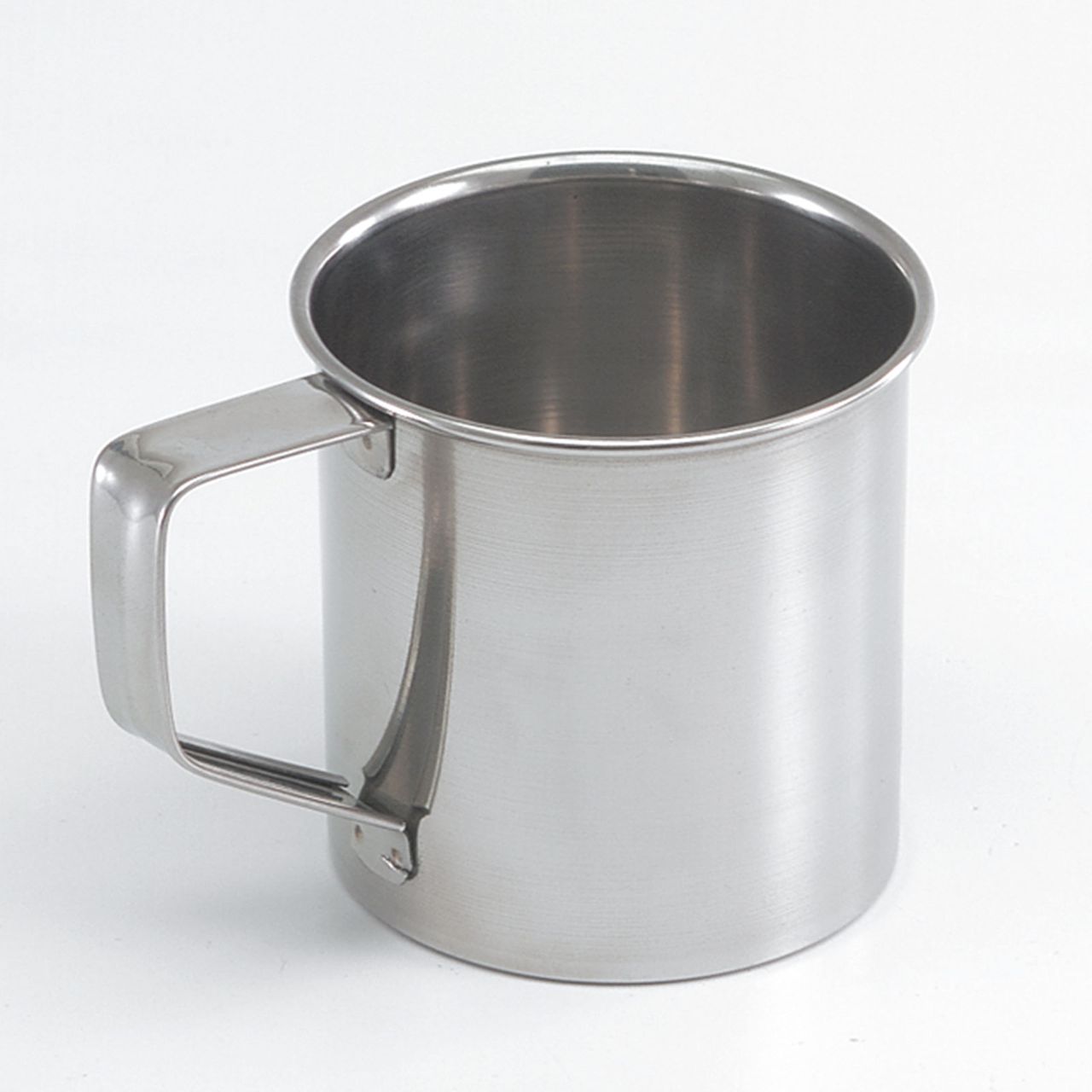 SSW Edelstahl Becher Tasse  ca. &oslash; 8,0cm, H&ouml;he ca. 8,0cm 