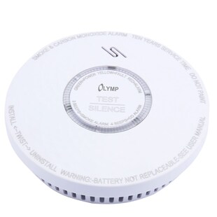 OLYMPIA Rauchmelder und Kohlenmonoxid  Kombiwarnmelder 10 Jahre 