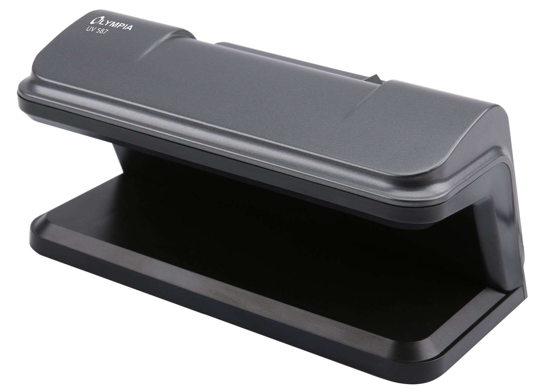 OLYMPIA Geldscheinpr&uuml;fger&auml;t Wasserzeichentest 2x 3W UV LED UV587 
