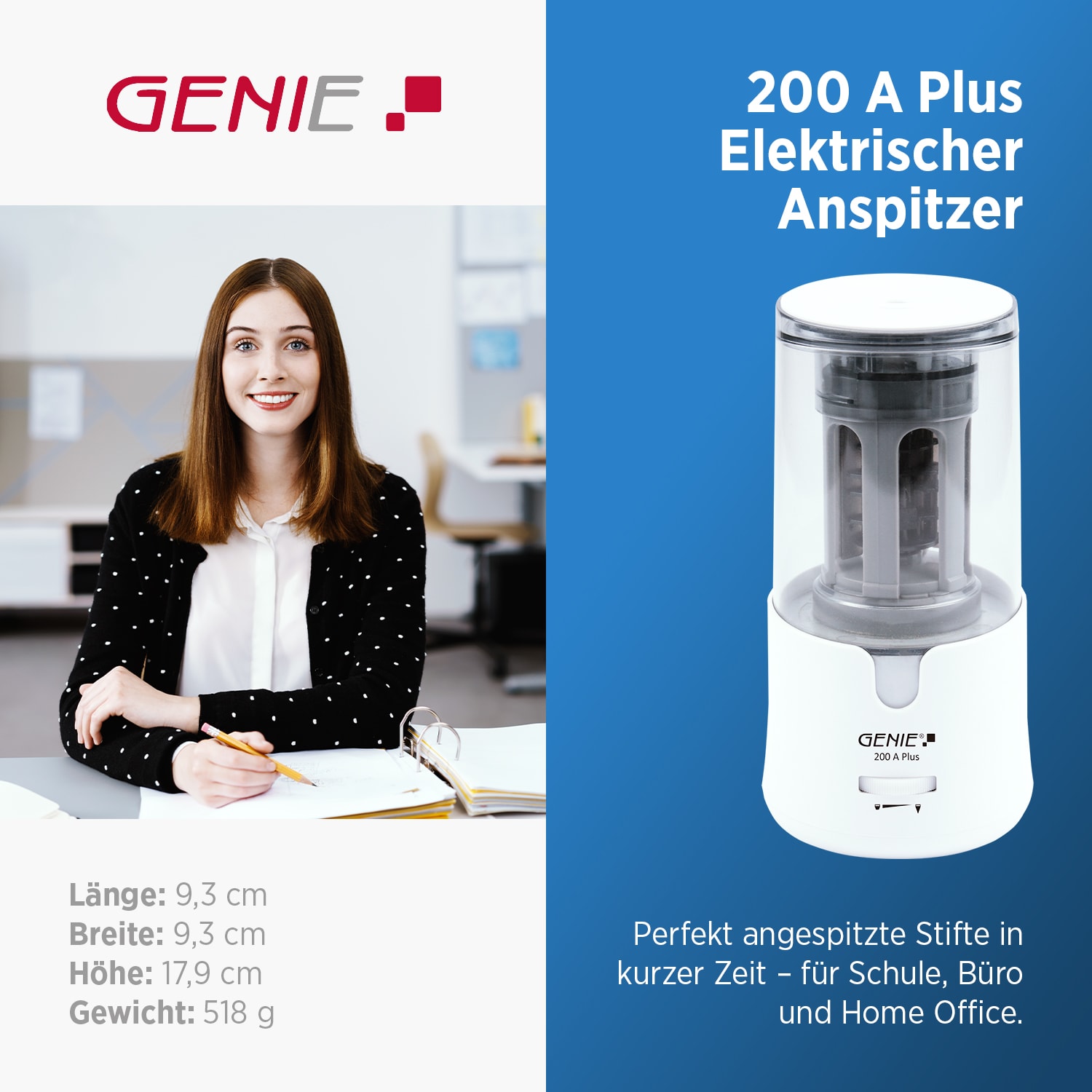 AnzeigeElektrische Bleistiftspitzer | Bei