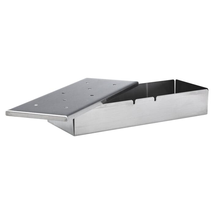 R&auml;ucherbox BBQ aus Edelstahl 