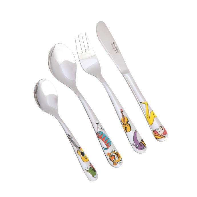 Tescoma Kinderbesteck BAMBINI Musikanten 4 Teilig 