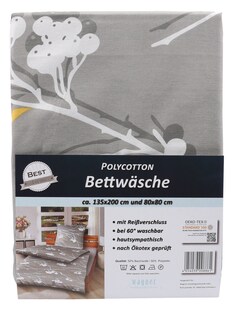 Wagner Bettwäsche Polycotton 135x200 cm und 80x80 cm verschiedene Designs 