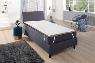 DUO  Matratzentopper Topper  mit Wendefunktion 2 Schaumarten  ca 180 x 200 x 6 cm 