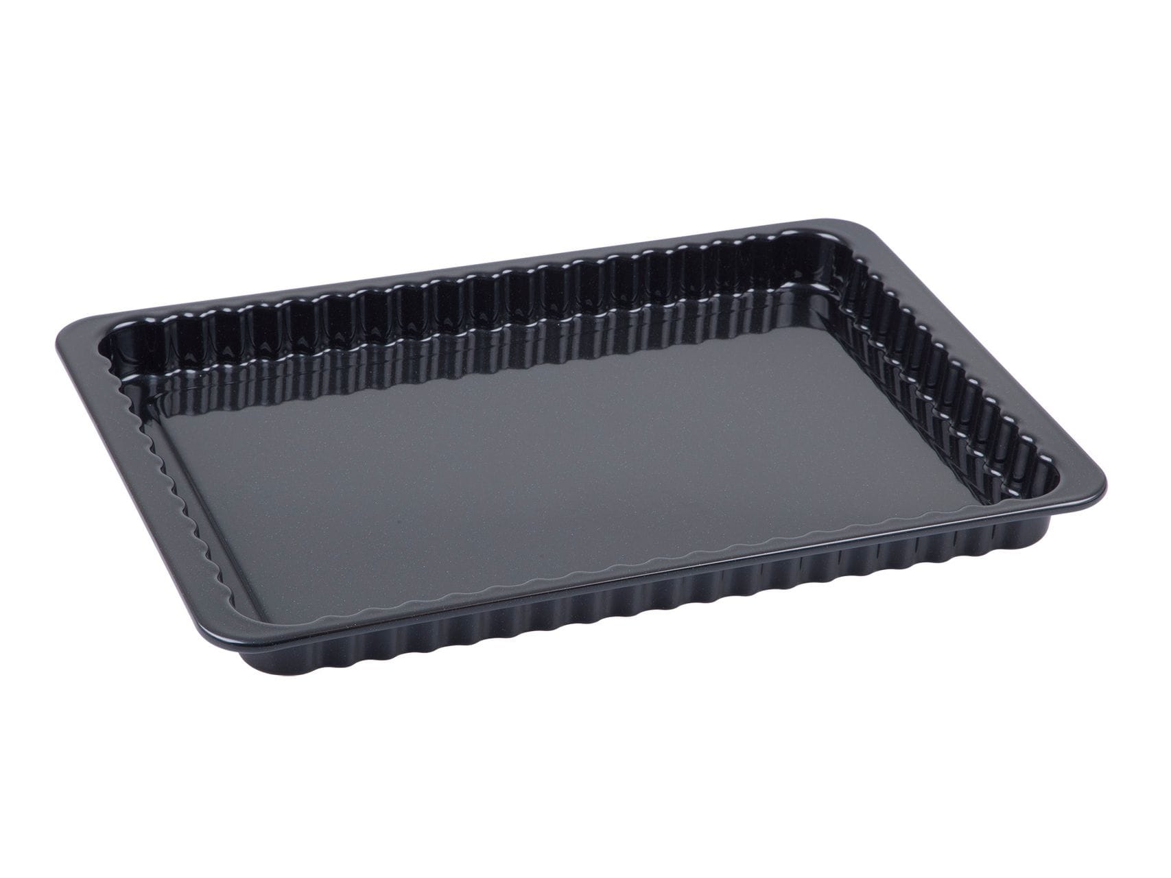 CHG eckige XXL Quicheform Emaille hitzebest&auml;ndig 