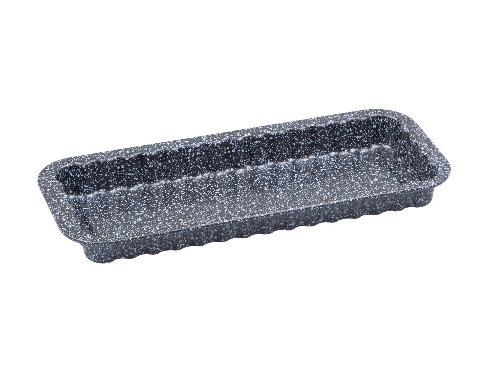 CHG eckige Quiche und Kuchenform Granito antihaftbeschichtet 