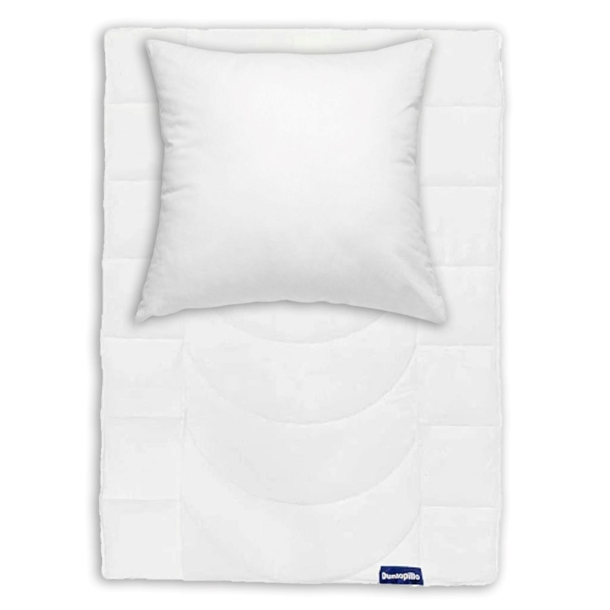 Steppbettdecke 135x200 cm und Kissen Microfaser 80x80cm 