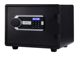 Olymp GOsafe 5300 Safe Tresor Zahlencode Fingerabdruck Schlüssel Alarmsystem Feuerschutz LED 12L 