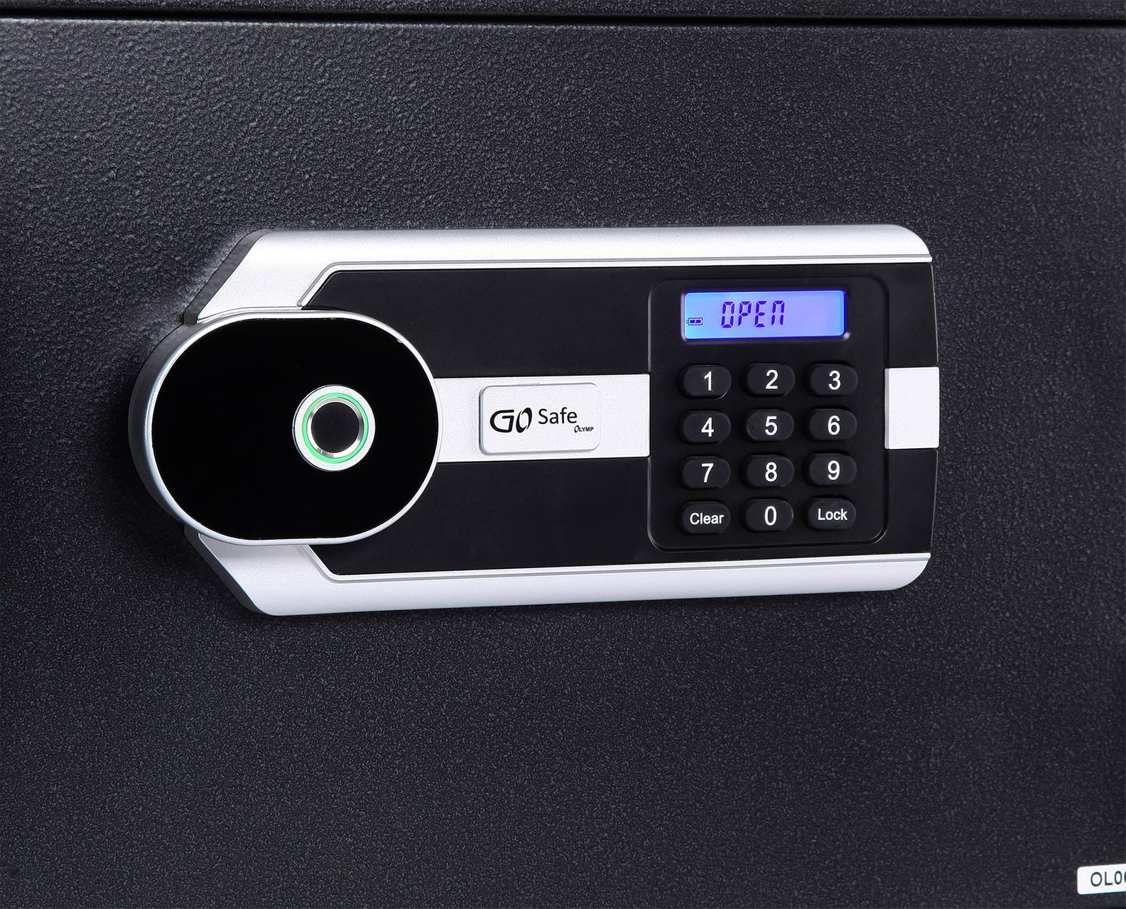 Olymp GOsafe 5300FP Tresor Safe Fingerabdruck Zahlencode Sicherheitsschl&uuml;ssel Alarm 12 L 