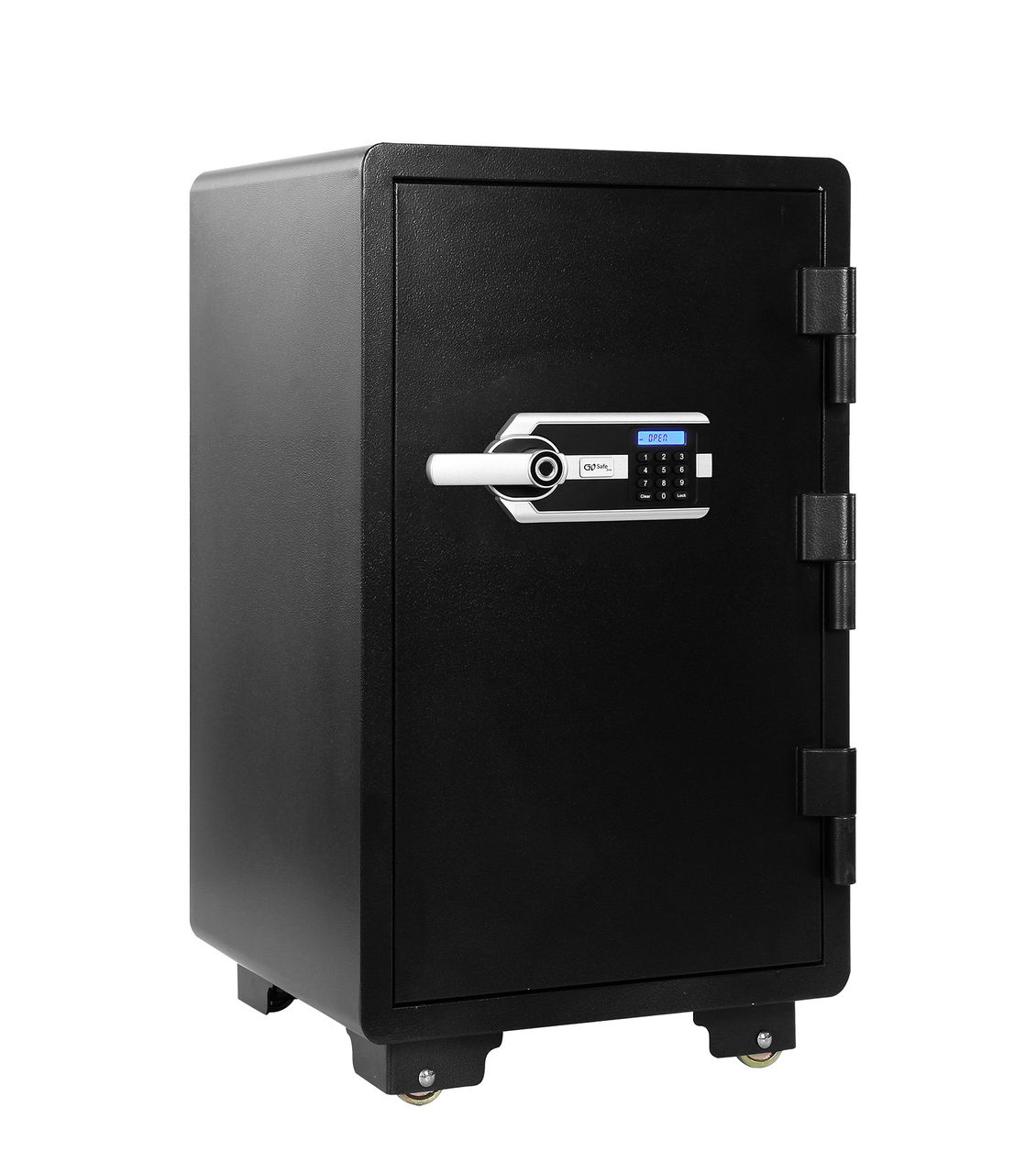 Olymp GOsafe 5920FP Tresor Safe Fingerabdruck Zahlencode Sicherheitsschl&uuml;ssel Alarm 147 L Regalboden 