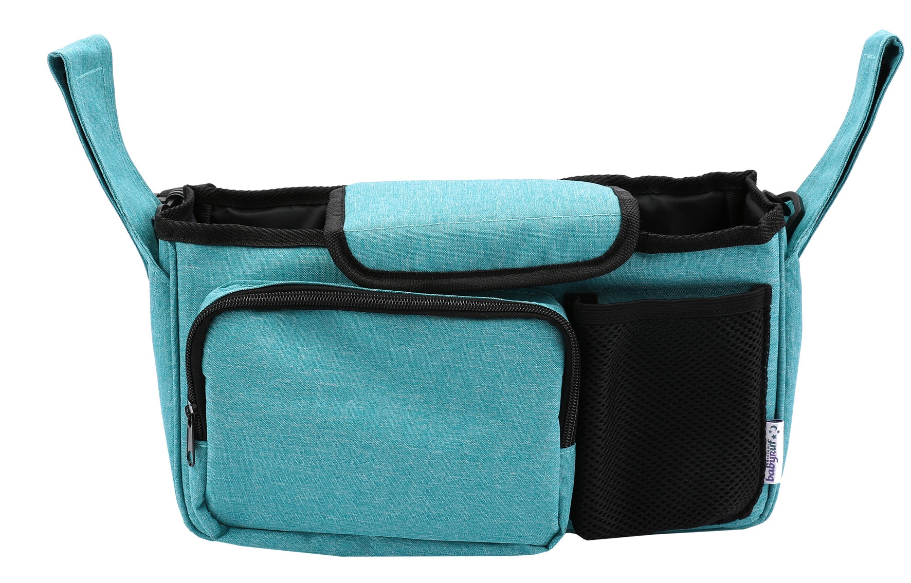 Kinderwagen Organizer Buggy 2 Getr&auml;nkehalter Aufbewahrung f&uuml;r Windeln Spielzeug 