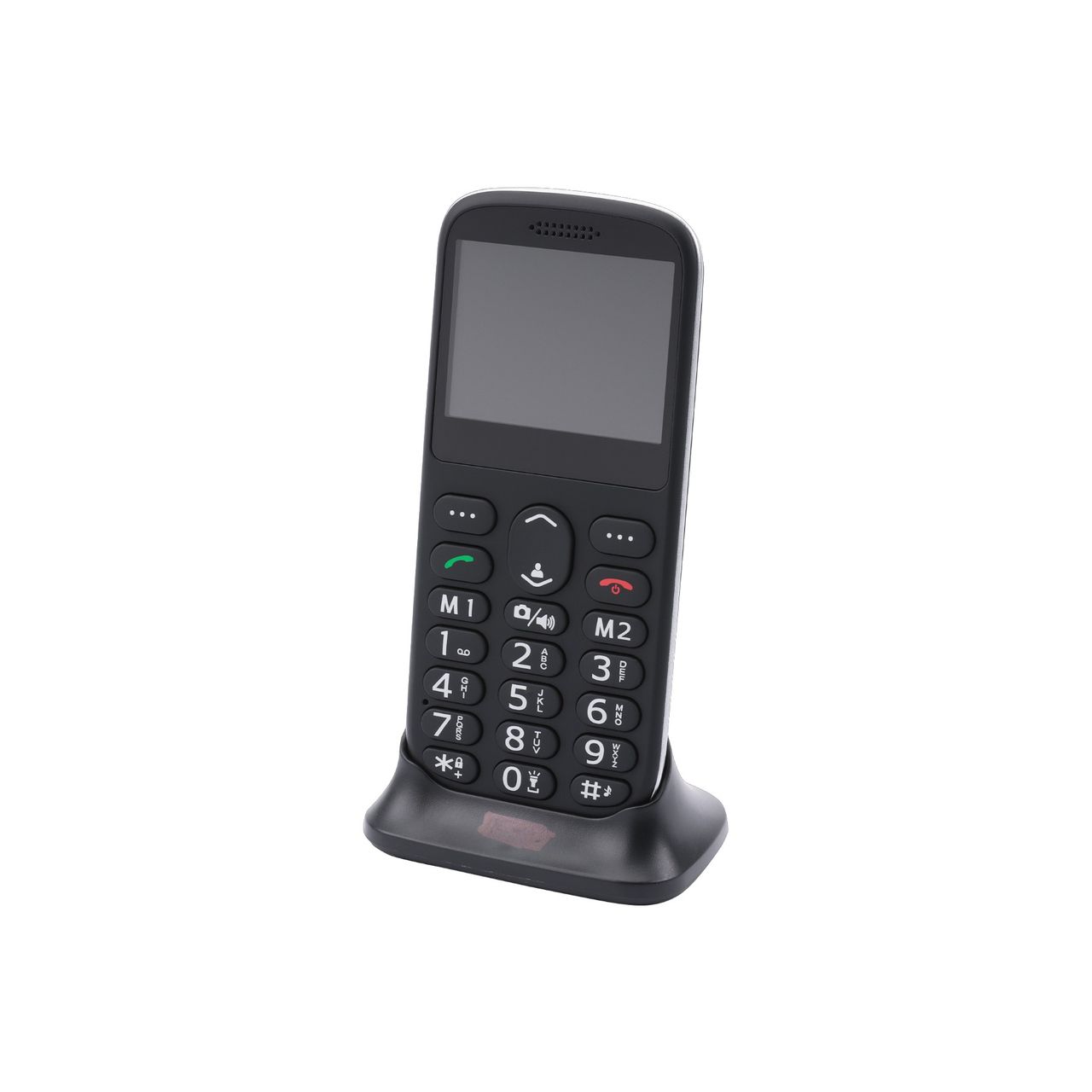 SUN Komfort Senioren Mobiltelefon mit Gro&szlig;tasten und gro&szlig;em Farb-LC-Display schwarz 