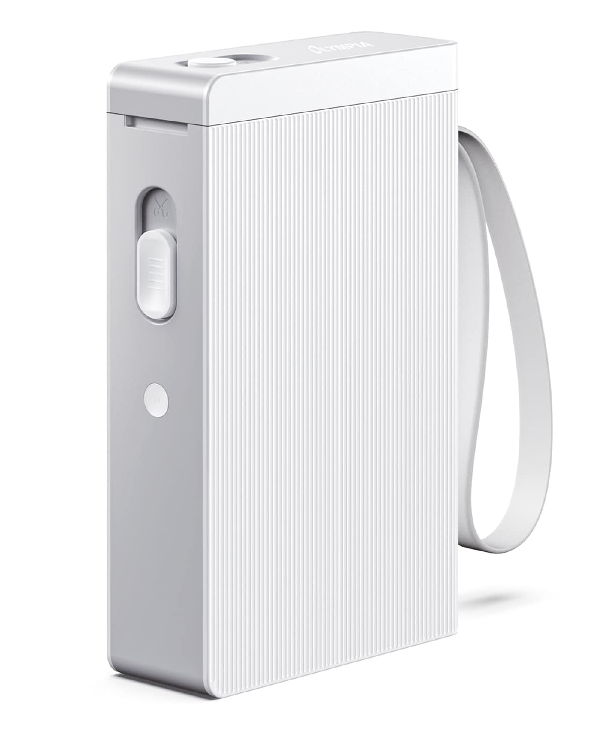 Etikettendrucker Etikettierger&auml;t Beschriftungsger&auml;t selbstklebend Labeldrucker Kabelloser Mini Label Printer mit iOS Android, Zuhause B&uuml;ro Bluetooth P22 wei&szlig; 